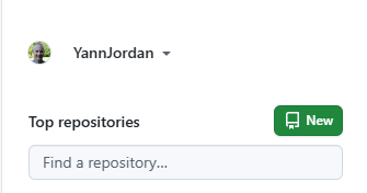 Créer un nouveau dépôt sur GitHub